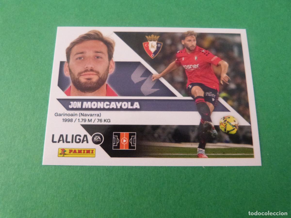 Cromos de f&uacute;tbol: CROMO FUTBOL JON MONCAYOLA AT. OSASUNA SIN PEGAR N&ordm; 12 LIGA ESTE 2026-2027/26-27 PANINI