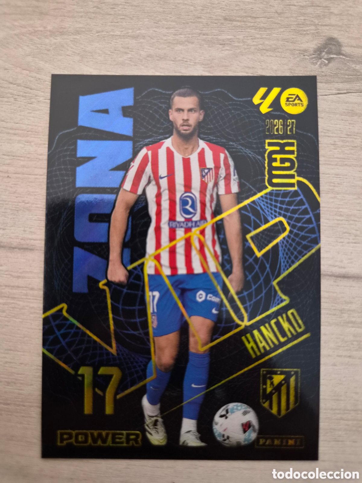 Cromos de f&uacute;tbol: N&deg;P397 Zona Vip Power Hancko Megacracks 26/27