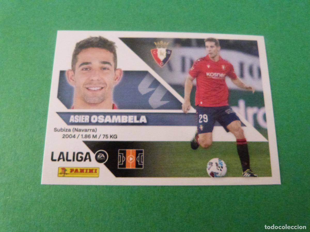 Cromos de f&uacute;tbol: CROMO FUTBOL OSAMBELA AT. OSASUNA SIN PEGAR N&ordm; 10 LIGA ESTE 2026-2027/26-27 PANINI