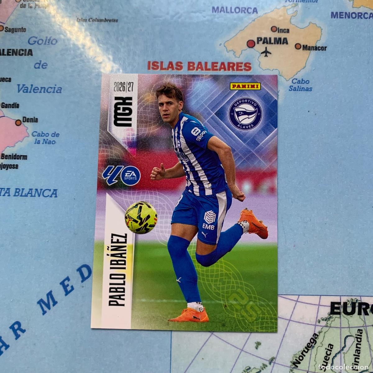 Cromos de f&uacute;tbol: Pablo Ib&aacute;&ntilde;ez n&uacute;mero 31 del Alav&eacute;s megacracks 26-27 2026-2027