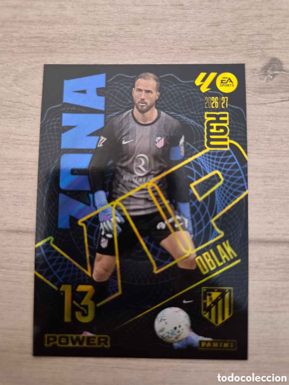 Cromos de f&uacute;tbol: N&deg;P403 Zona Vip Power Oblak Megacracks 26/27