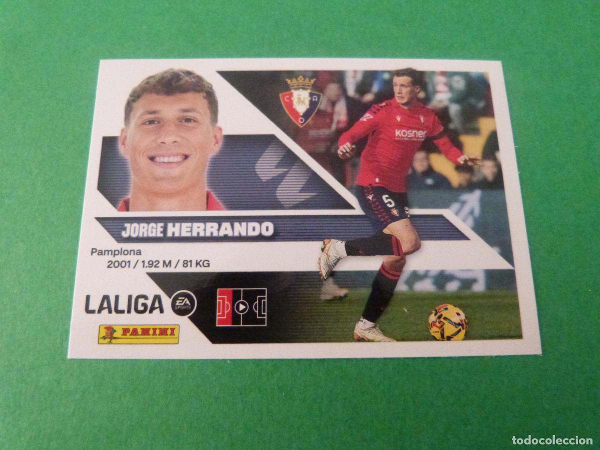 Cromos de f&uacute;tbol: CROMO FUTBOL HERRANDO AT. OSASUNA SIN PEGAR N&ordm; 7 LIGA ESTE 2026-2027/26-27 PANINI