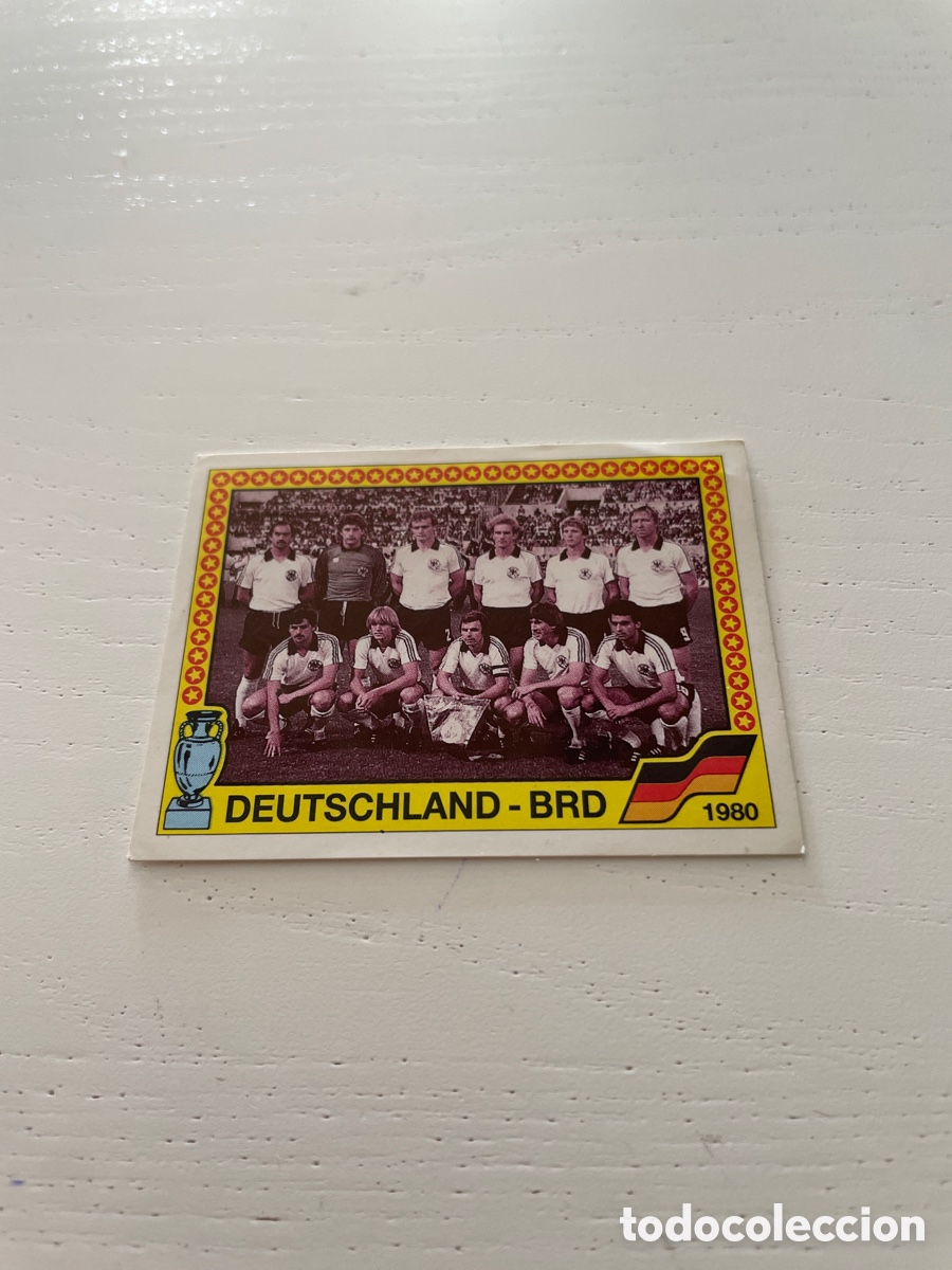 Cromos de f&uacute;tbol: EURO 88 cromo 16 DEUTSCHLAND-BRD sin pegar Panini