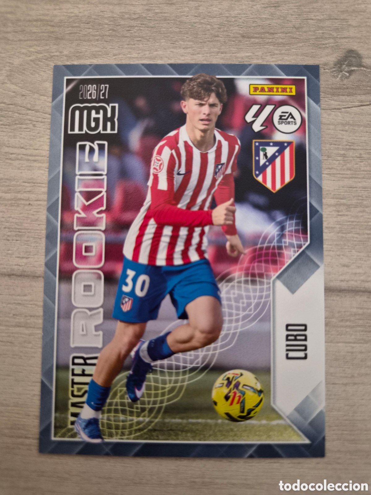 Cromos de f&uacute;tbol: N&deg;410 Master Rookie Cubo Megacracks 26/27