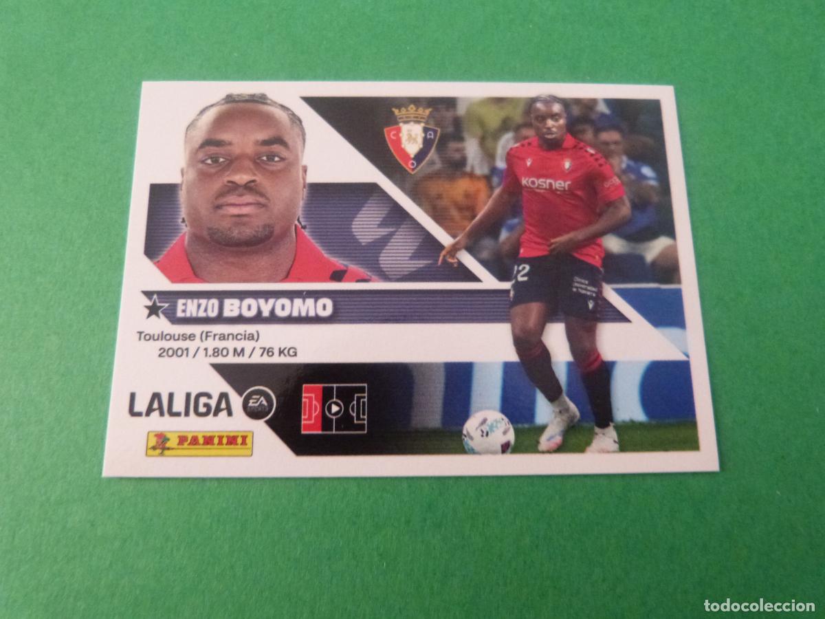 Cromos de f&uacute;tbol: CROMO FUTBOL BOYOMO AT. OSASUNA SIN PEGAR N&ordm; 6 LIGA ESTE 2026-2027/26-27 PANINI