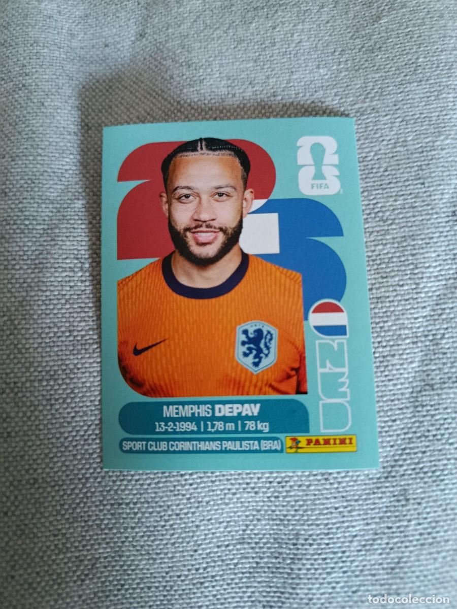 Cromos de f&uacute;tbol: Panini Mundial 2026 Estados Unidos-Mexico. 17- Depay. Pa&iacute;ses Bajos. Nunca pegado.