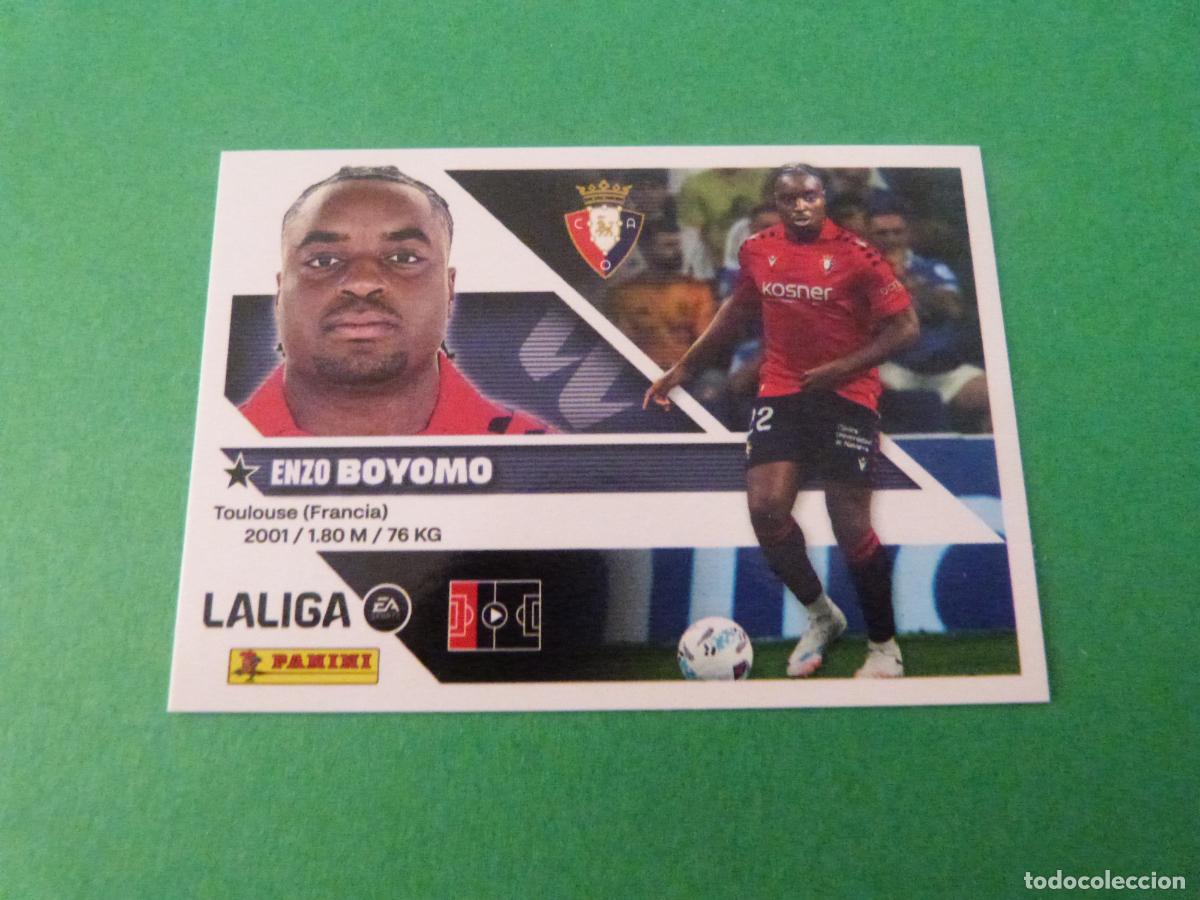 Cromos de f&uacute;tbol: CROMO FUTBOL BOYOMO AT. OSASUNA SIN PEGAR N&ordm; 6 LIGA ESTE 2026-2027/26-27 PANINI