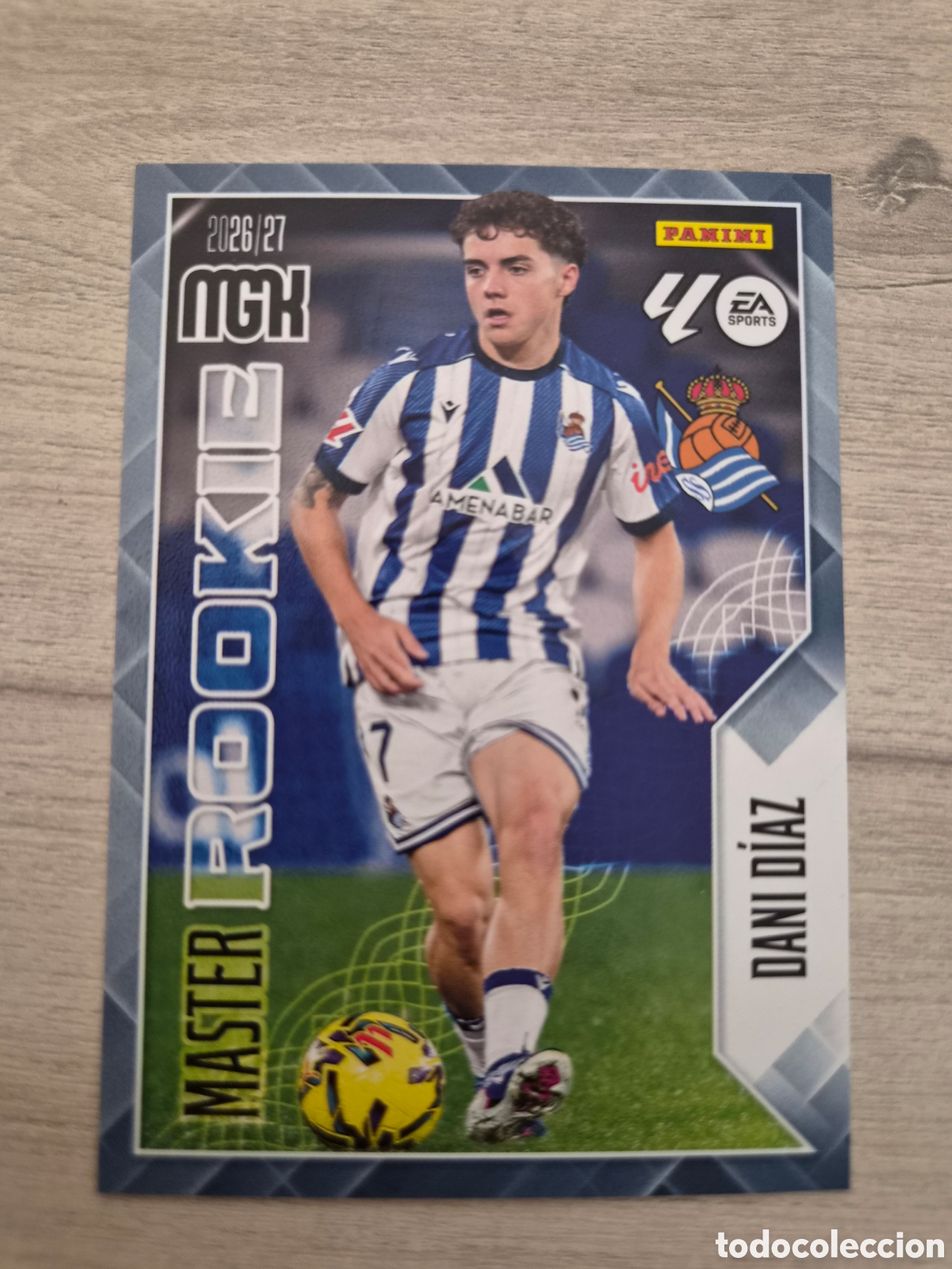 Cromos de f&uacute;tbol: N&deg;411 Master Rookie Dani Diaz Megacracks 26/27
