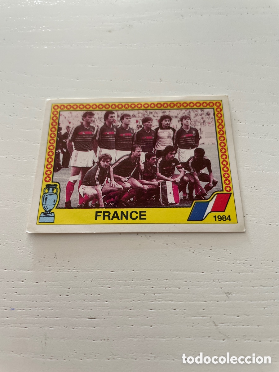 Cromos de f&uacute;tbol: EURO 88 cromo 17 FRANCE sin pegar Panini