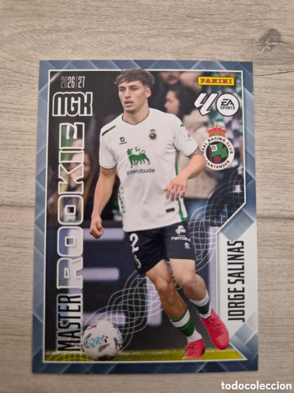Cromos de f&uacute;tbol: N&deg;414 Master Rookie Jorge Salinas Megacracks 26/27