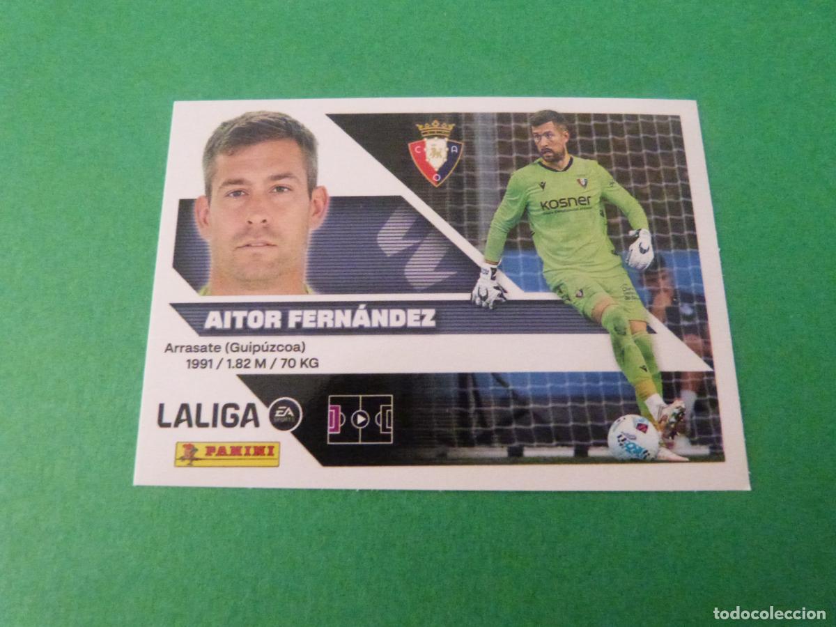Cromos de f&uacute;tbol: CROMO FUTBOL AITOR FERNANDEZ AT. OSASUNA SIN PEGAR N&ordm; 4 LIGA ESTE 2026-2027/26-27 PANINI