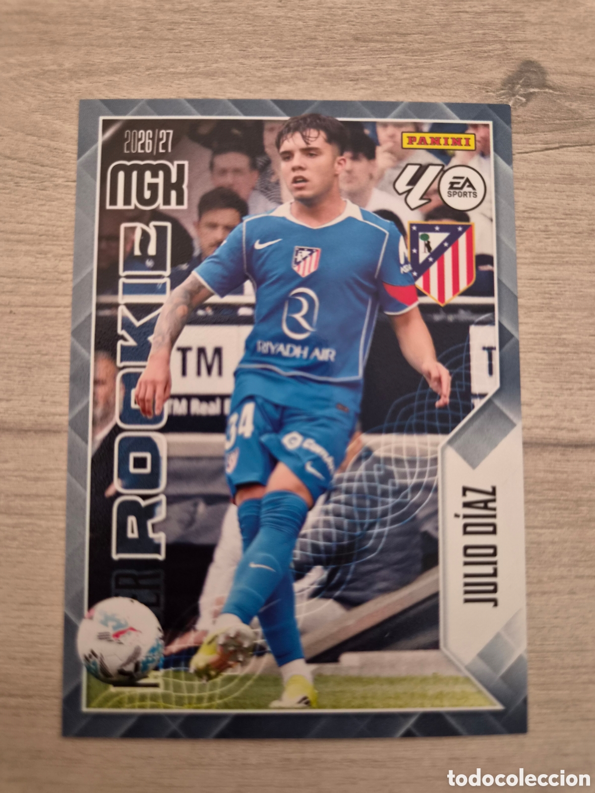Cromos de f&uacute;tbol: N&deg;415 Master Rookie Julio Diaz Megacracks 26/27
