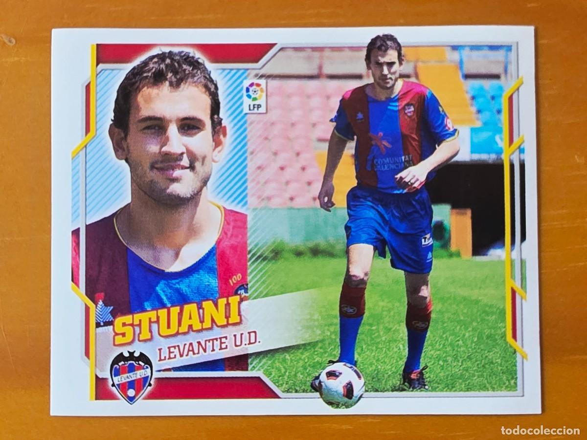 Cromos de f&uacute;tbol: 15 B Christian Stuani, Levante UD, Coloca, Panini Ediciones Liga Este 2010 2011 10 11