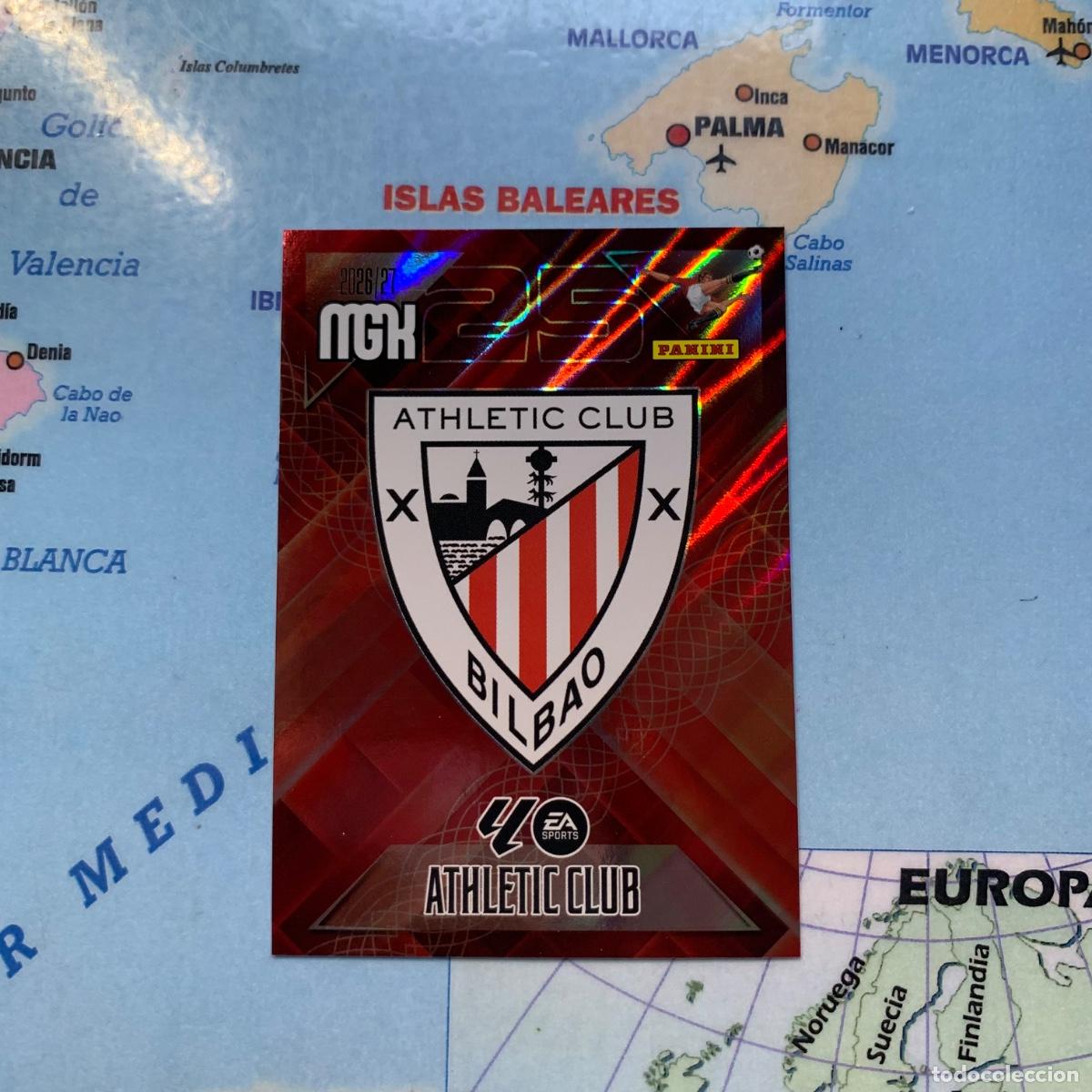 Cromos de Futebol: Escudo del Athletic de Bilbao n&uacute;mero 37 megacracks 26-27 2026-2027