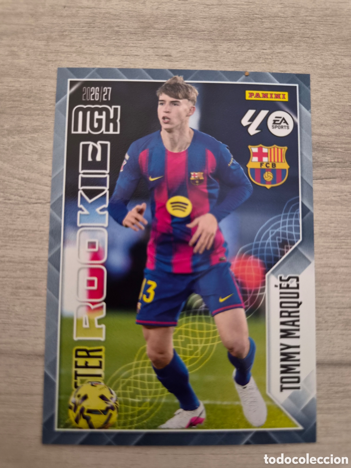 Cromos de Futebol: N&deg;420 Master Rookie Tommy Marqu&eacute;s Megacracks 26/27