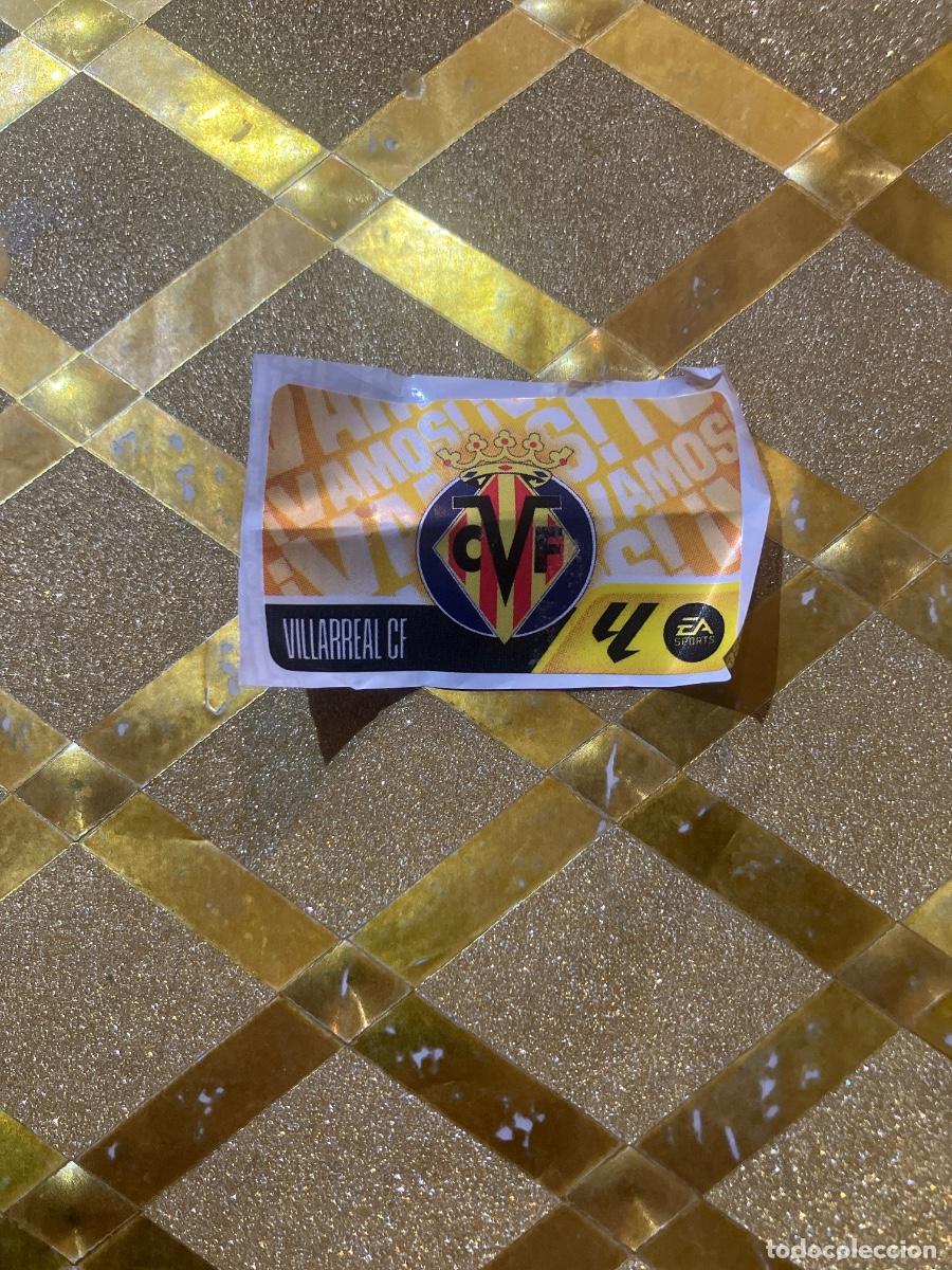 Cartes &agrave; collectionner de Football: CROMO DE FUTBOL ESCUDO VILLARREAL &iexcl;VAMOS ! CHICLE LIGA 2026 2027 PANINI !