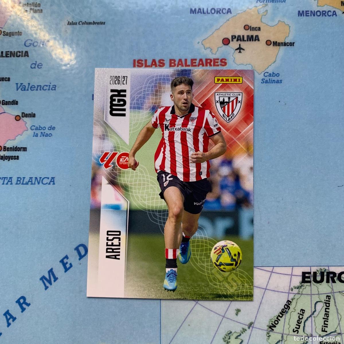 Cromos de f&uacute;tbol: Areso n&uacute;mero 40 del Athletic de Bilbao megacracks 26-27 2026-2027