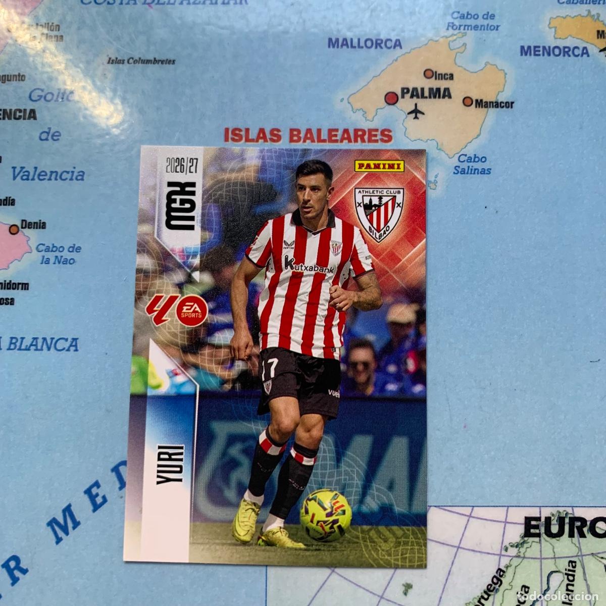 Cromos de f&uacute;tbol: Yuri n&uacute;mero 44 del Athletic de Bilbao megacracks 26-27 2026-2027