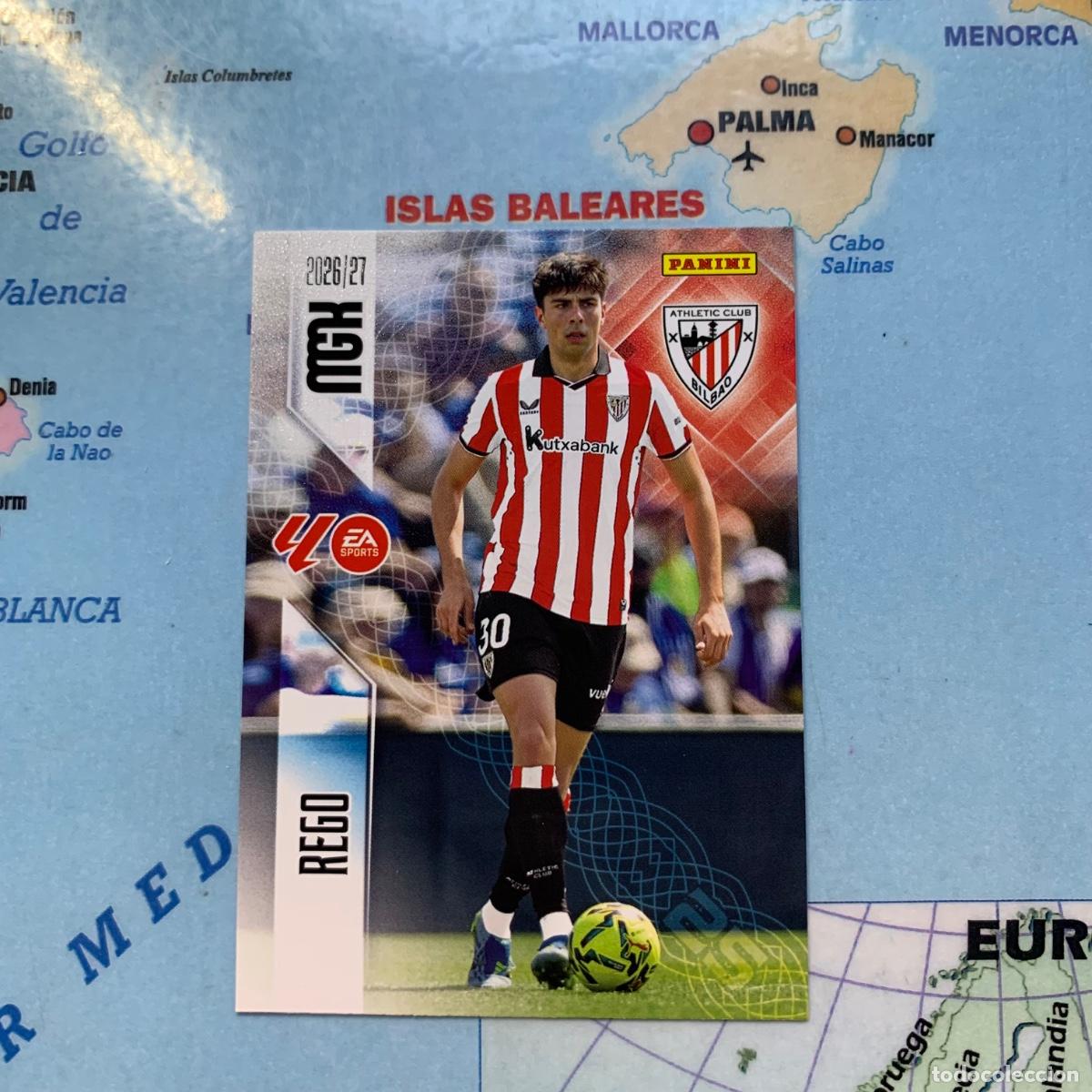 Cromos de f&uacute;tbol: Rego n&uacute;mero 47 del Athletic de Bilbao megacracks 26-27 2026-2027