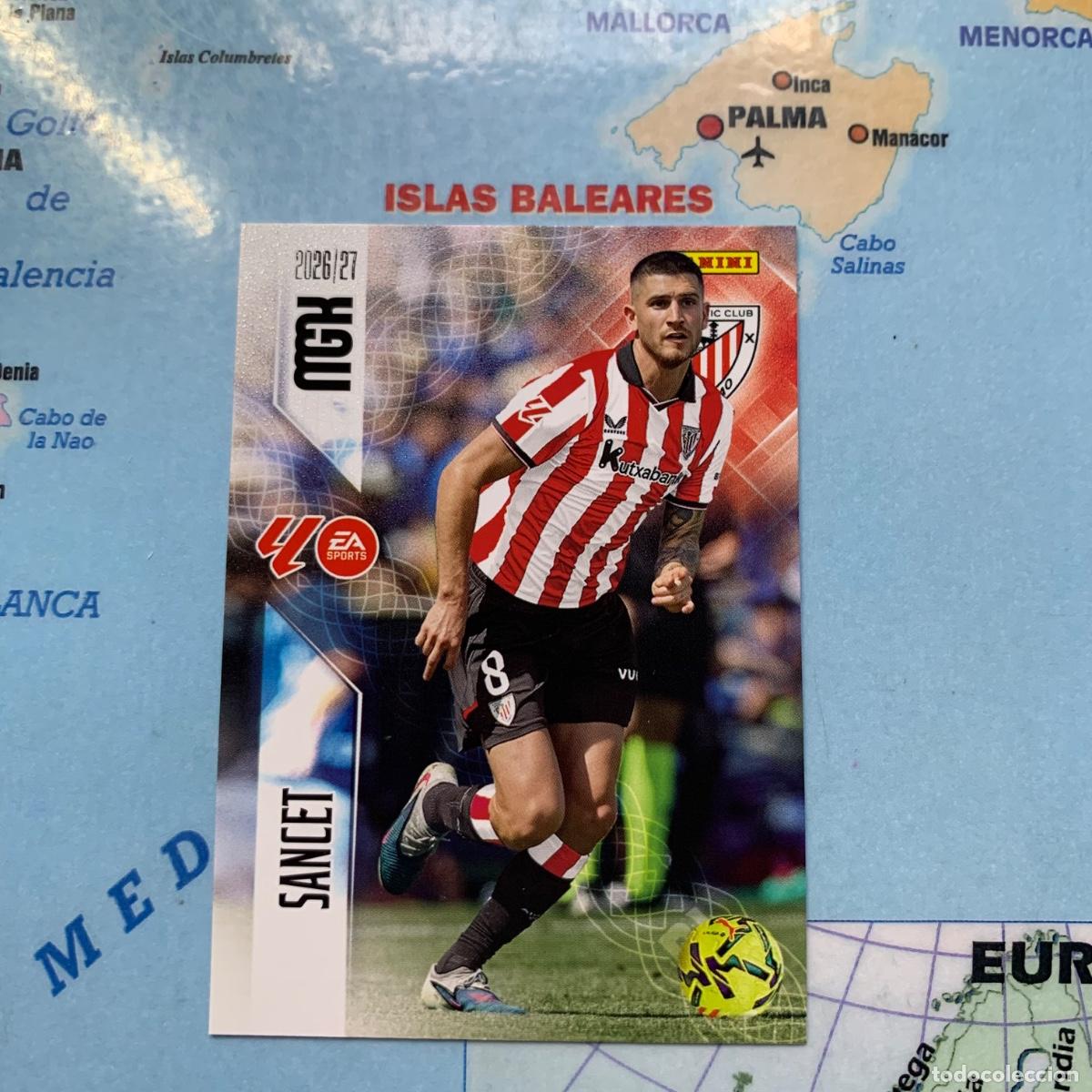 Cromos de f&uacute;tbol: Sancet n&uacute;mero 48 del Athletic de Bilbao megacracks 26-27 2026-2027