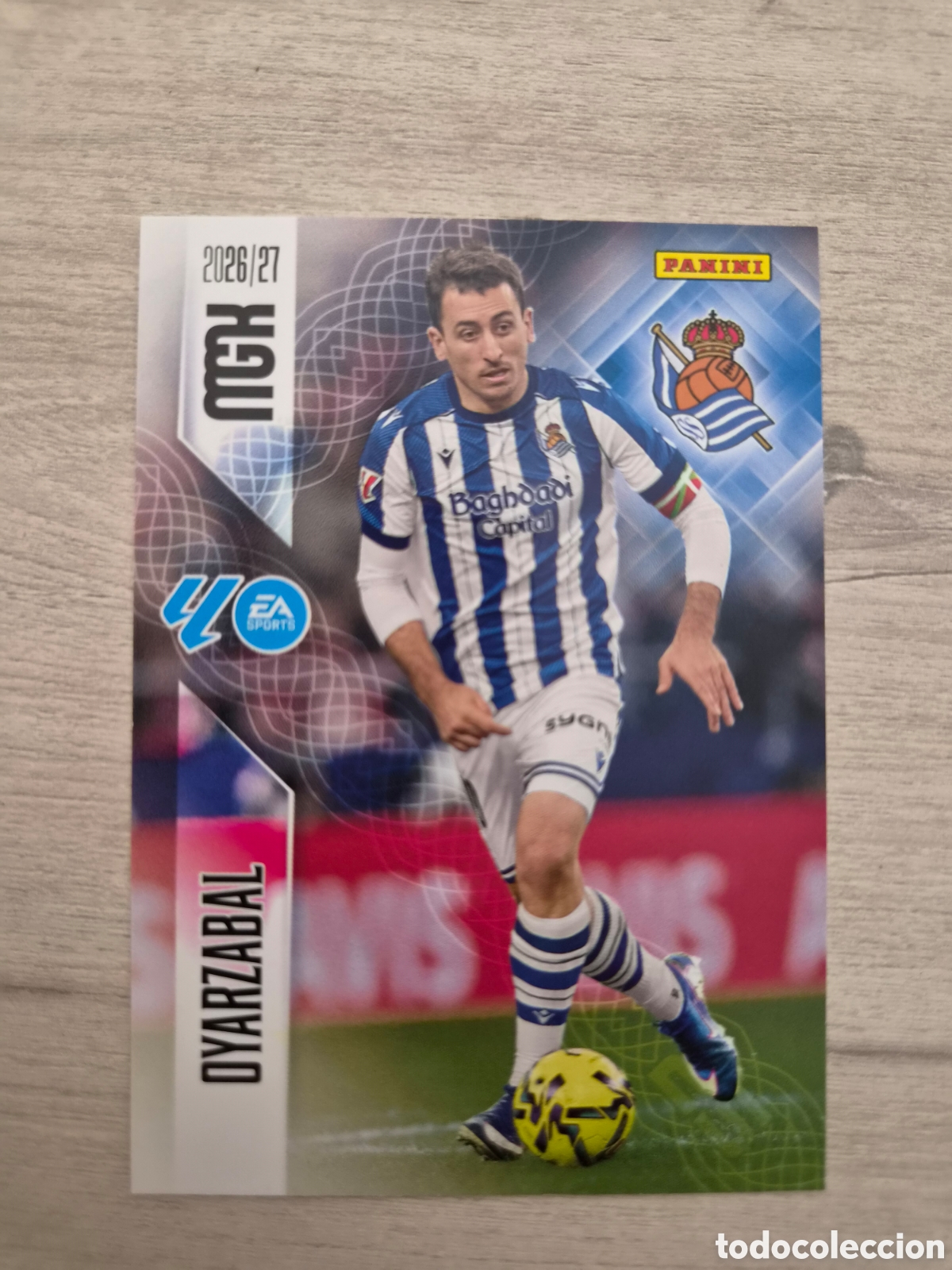 Cromos de f&uacute;tbol: N&deg;324 Real Sociedad Oyarzabal Megacracks 26/27
