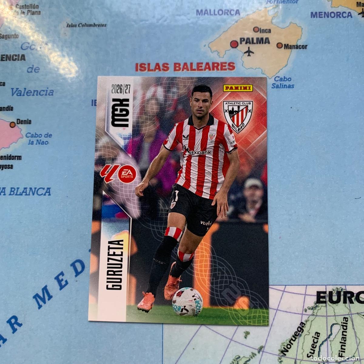 Cromos de f&uacute;tbol: Guruzeta n&uacute;mero 53 del Athletic de Bilbao megacracks 26-27 2026-2027