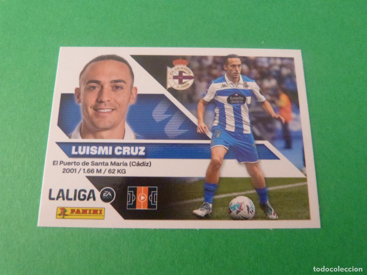 Cromos de f&uacute;tbol: CROMO FUTBOL LUISMI CRUZ DEPORTIVO LA CORU&Ntilde;A SIN PEGAR N&ordm; 15 LIGA ESTE 2026-2027/26-27 PANINI