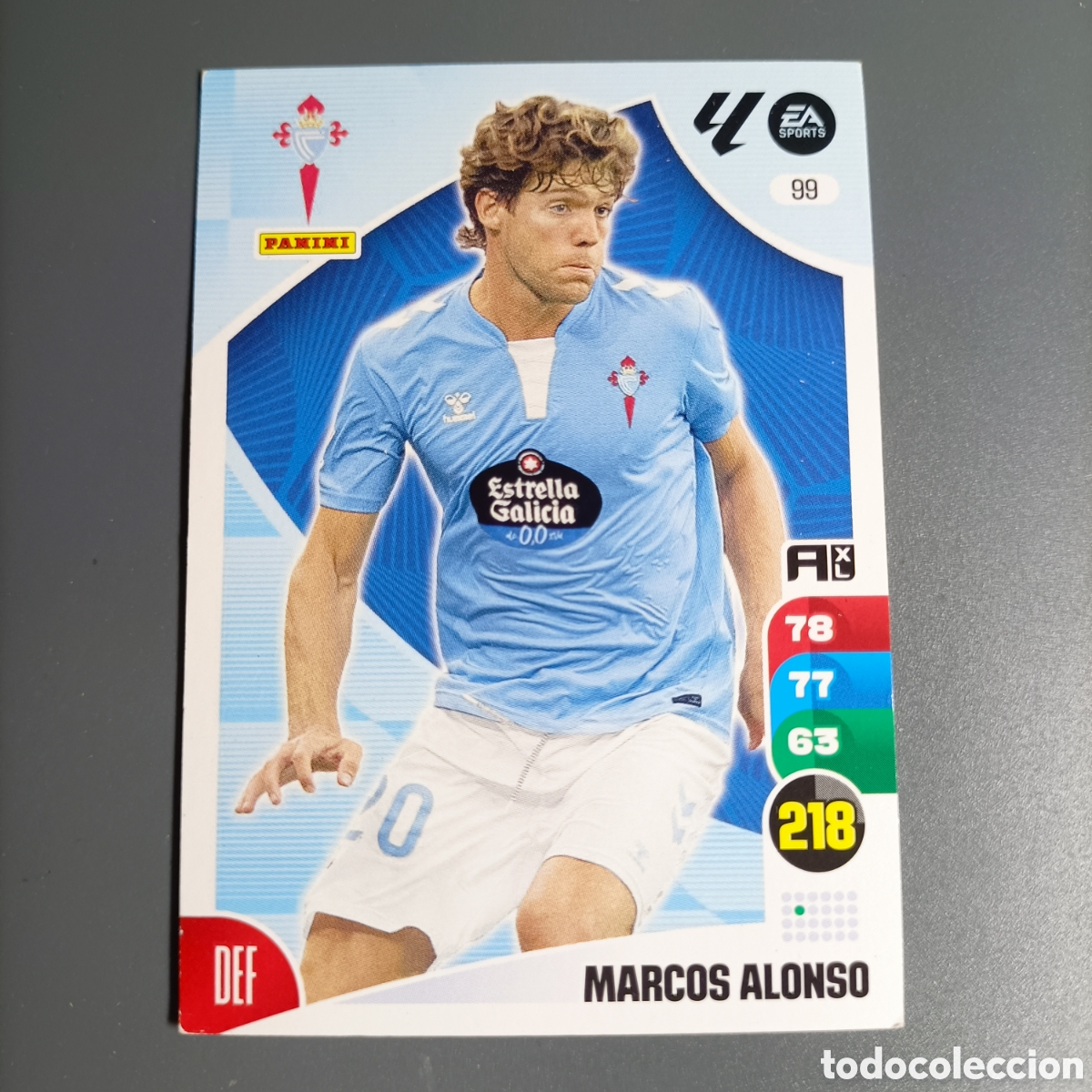 Cromos de f&uacute;tbol: ADRENALYN. LIGA 2024-2025 (CELTA) №99 MARCOS ALONSO
