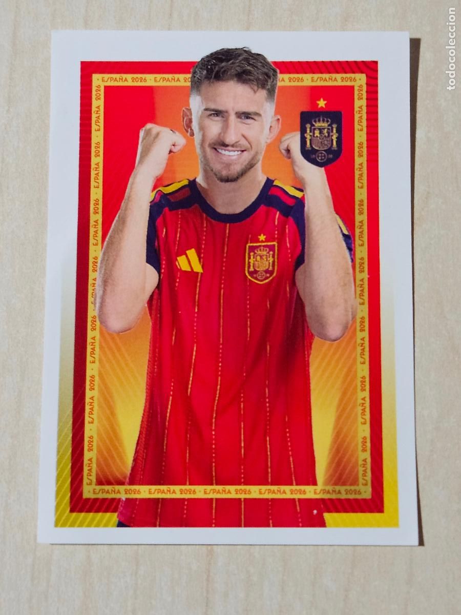 Cromos de f&uacute;tbol: # 19 LAPORTE Selecci&oacute;n Espa&ntilde;a colecci&oacute;n Carrefour Mundial 2026