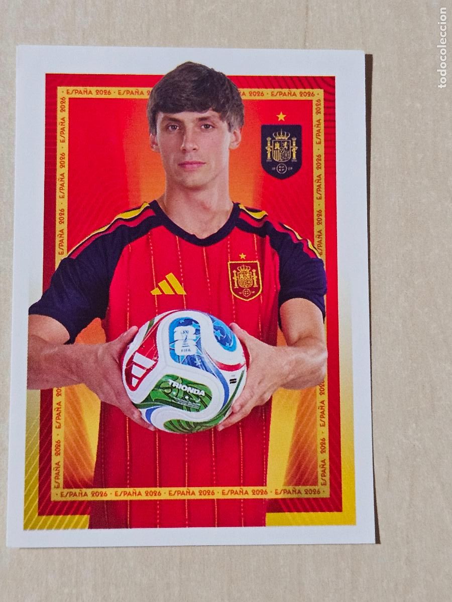 Cromos de f&uacute;tbol: # 25 LE NORMAND Selecci&oacute;n Espa&ntilde;a colecci&oacute;n Carrefour Mundial 2026