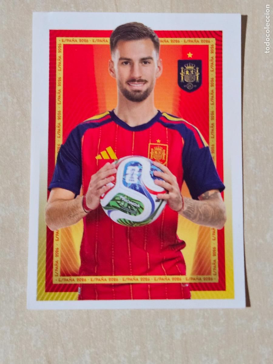 Fu&szlig;ball-Sticker: # 43 ALEX BAENA Selecci&oacute;n Espa&ntilde;a colecci&oacute;n Carrefour Mundial 2026