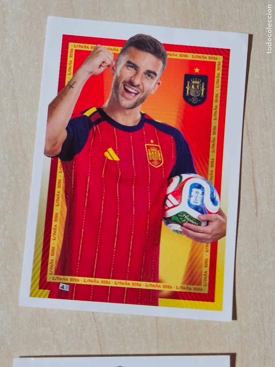 Figurine di Calcio: # 53 FERRAN TORRES Selecci&oacute;n Espa&ntilde;a colecci&oacute;n Carrefour Mundial 2026