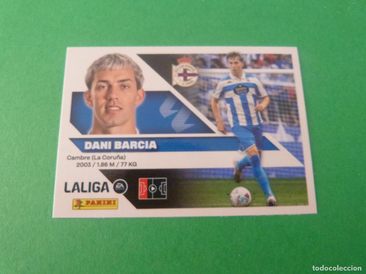Figurine di Calcio: CROMO FUTBOL DANI BARCIA DEPORTIVO LA CORU&Ntilde;A SIN PEGAR N&ordm; 8 LIGA ESTE 2026-2027/26-27 PANINI