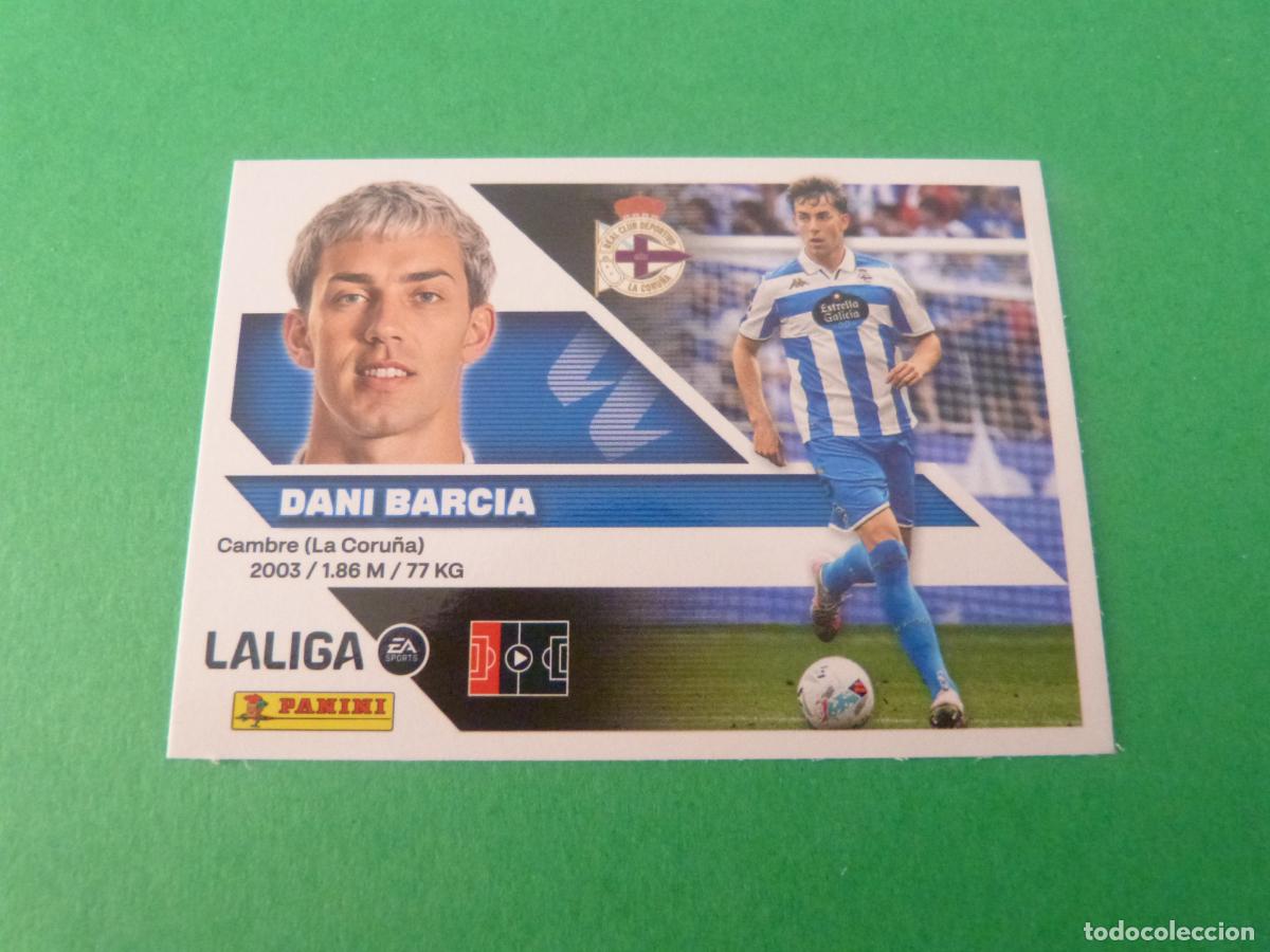 Figurine di Calcio: CROMO FUTBOL DANI BARCIA DEPORTIVO LA CORU&Ntilde;A SIN PEGAR N&ordm; 8 LIGA ESTE 2026-2027/26-27 PANINI