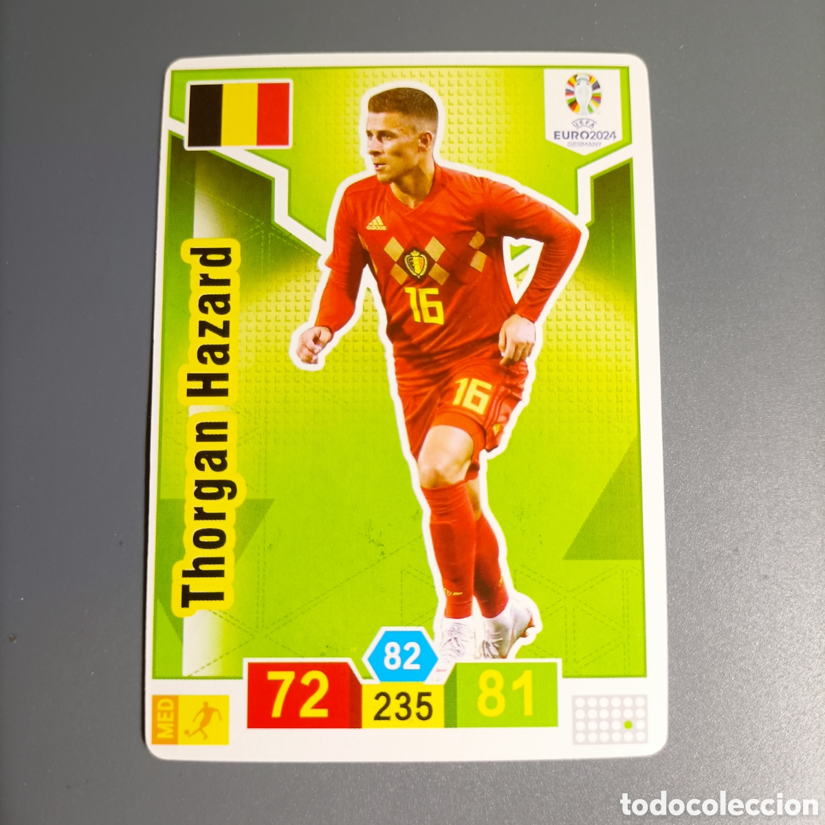 Fu&szlig;ball-Sticker: ADRENALYN UEFA EURO 2024 ALEMANIA (BELGICA) THORGAN HAZARD