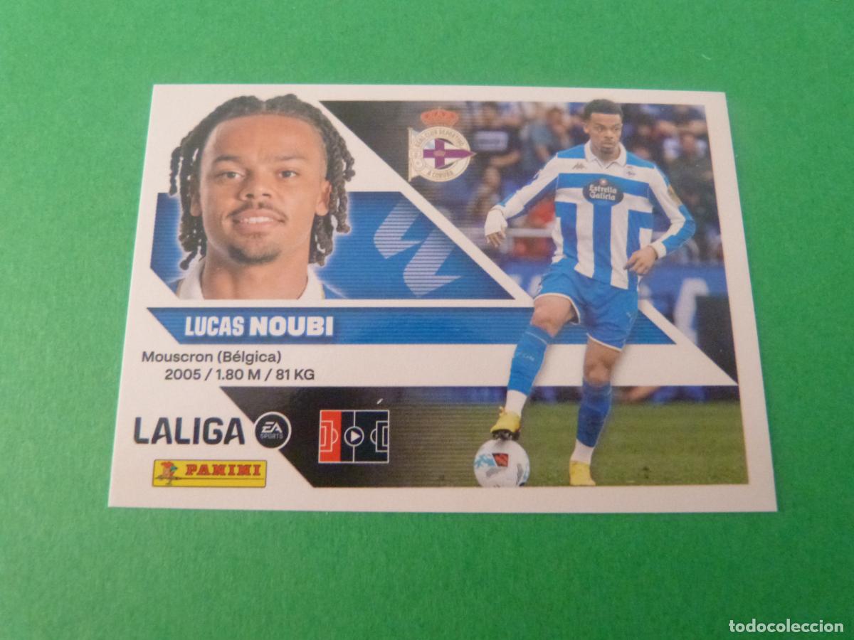 Fu&szlig;ball-Sticker: CROMO FUTBOL NOUBI DEPORTIVO LA CORU&Ntilde;A SIN PEGAR N&ordm; 7 LIGA ESTE 2026-2027/26-27 PANINI
