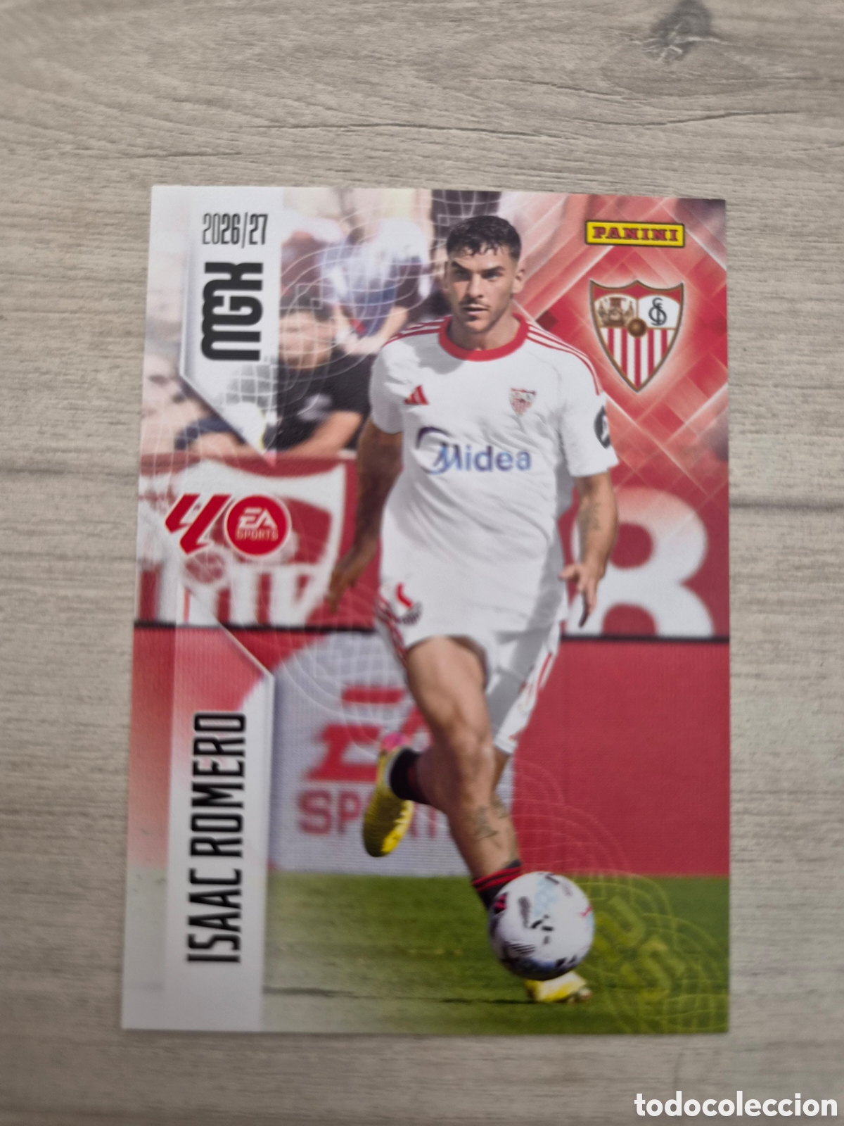 Fu&szlig;ball-Sticker: N&deg;342 Sevilla Isaac Romero Megacracks 26/27