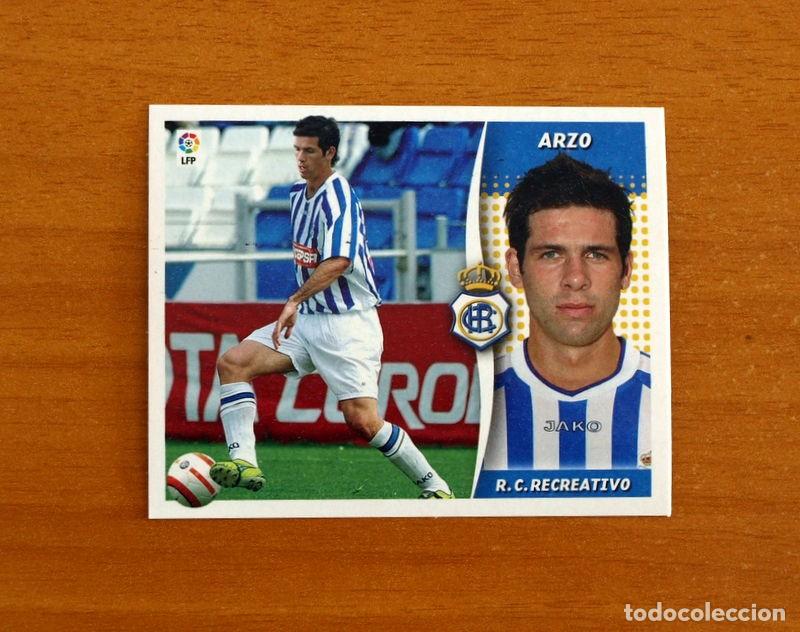 Cromos de f&uacute;tbol: Recreativo de Huelva - Arzo - Liga 2006-2007, 06-07 - Ediciones Este - Nunca pegado