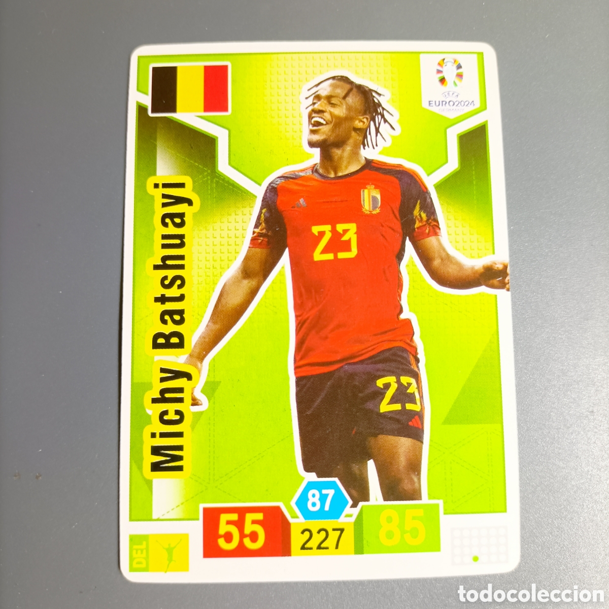 Fu&szlig;ball-Sticker: ADRENALYN UEFA EURO 2024 ALEMANIA (BELGICA) MICHY BATSHUAYI