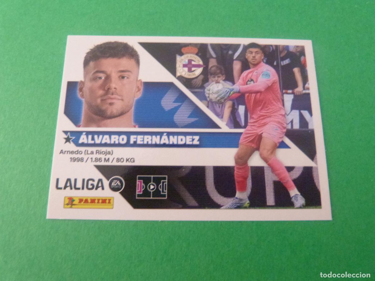 Football Stickers: CROMO FUTBOL ALVARO FERNANDEZ DEPORTIVO LA CORU&Ntilde;A SIN PEGAR N&ordm; 3 LIGA ESTE 2026-2027/26-27 PANINI