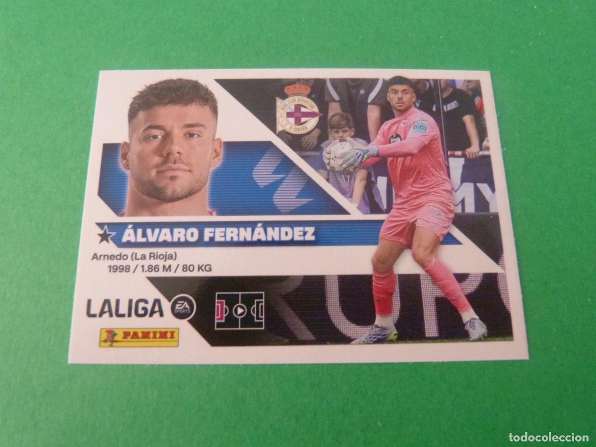 Football Stickers: CROMO FUTBOL ALVARO FERNANDEZ DEPORTIVO LA CORU&Ntilde;A SIN PEGAR N&ordm; 3 LIGA ESTE 2026-2027/26-27 PANINI