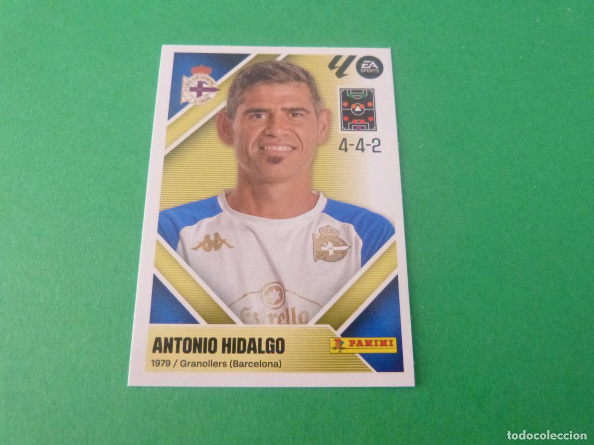 Cromos de f&uacute;tbol: CROMO FUTBOL ANTONIO HIDALGO DEPORTIVO LA CORU&Ntilde;A SIN PEGAR N&ordm; 2 LIGA ESTE 2026-2027/26-27 PANINI