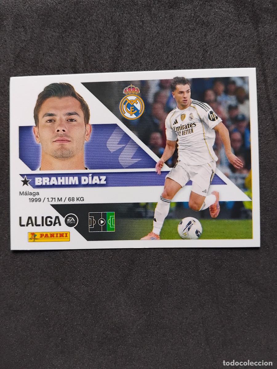 Cromos de f&uacute;tbol: BRAHIM D&Iacute;AZ - Real Madrid 16B - PANINI LIGA ESTE 2026-27 2026 2027 cromos de futbol LaLiga STICKER