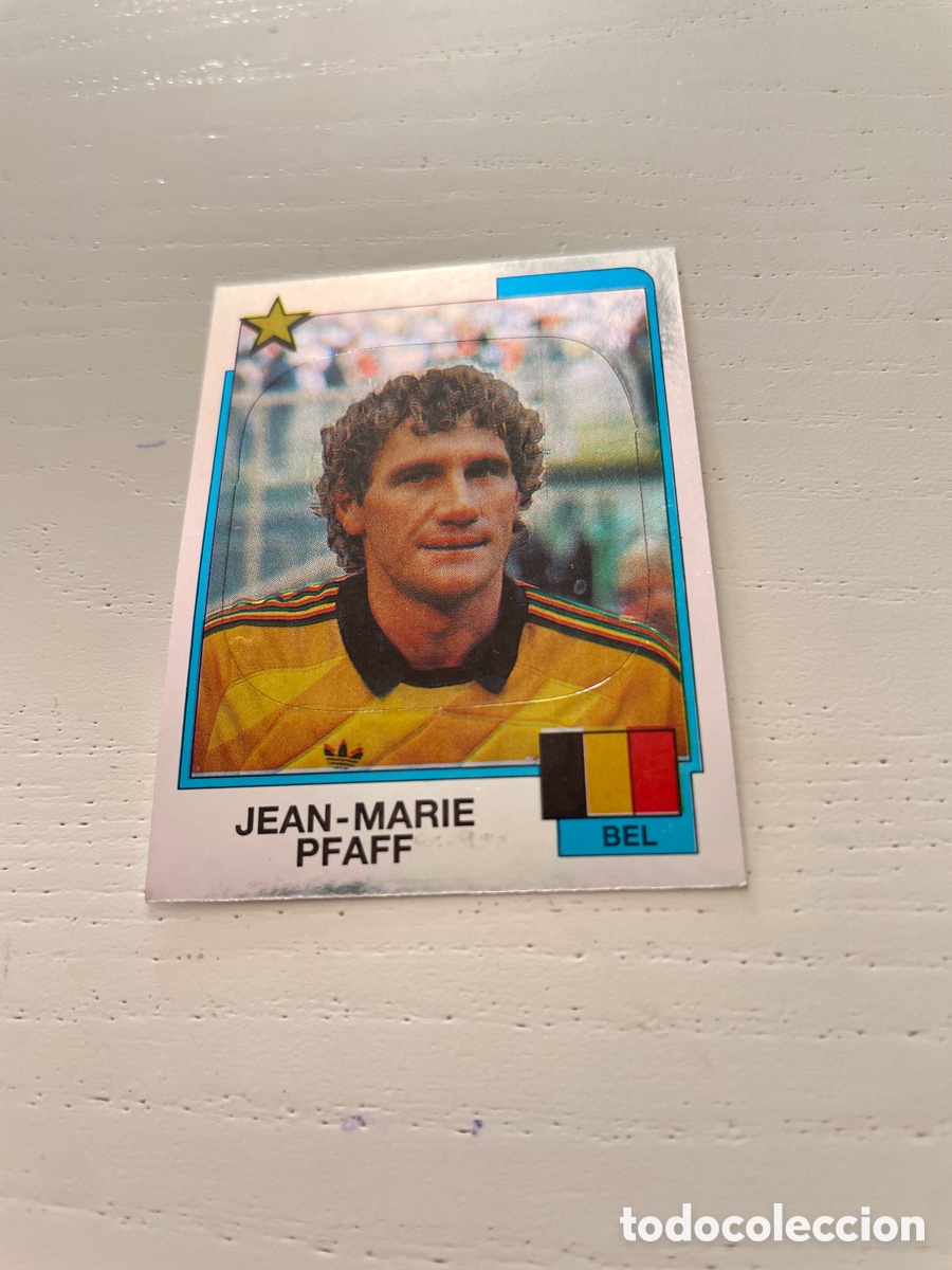 Cromos de f&uacute;tbol: F&Uacute;TBOL 88 cromo 210 JEAN-MARIE PFAFF sin pegar Panini