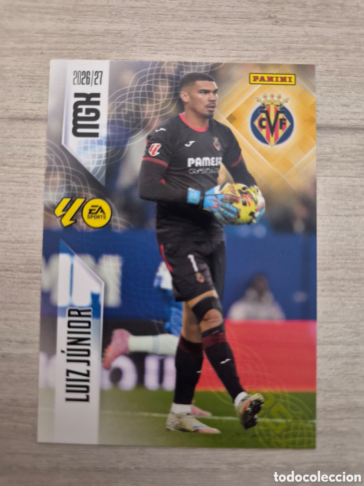 Cromos de f&uacute;tbol: N&deg;362 Villarreal Luiz Junior Megacracks 26/27