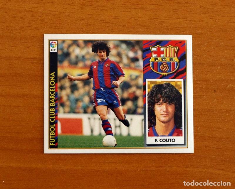 Cromos de f&uacute;tbol: F&uacute;tbol Club Barcelona - Fernando Couto - Ediciones Este Liga 1997-1998, 97-98 - Nunca Pegado