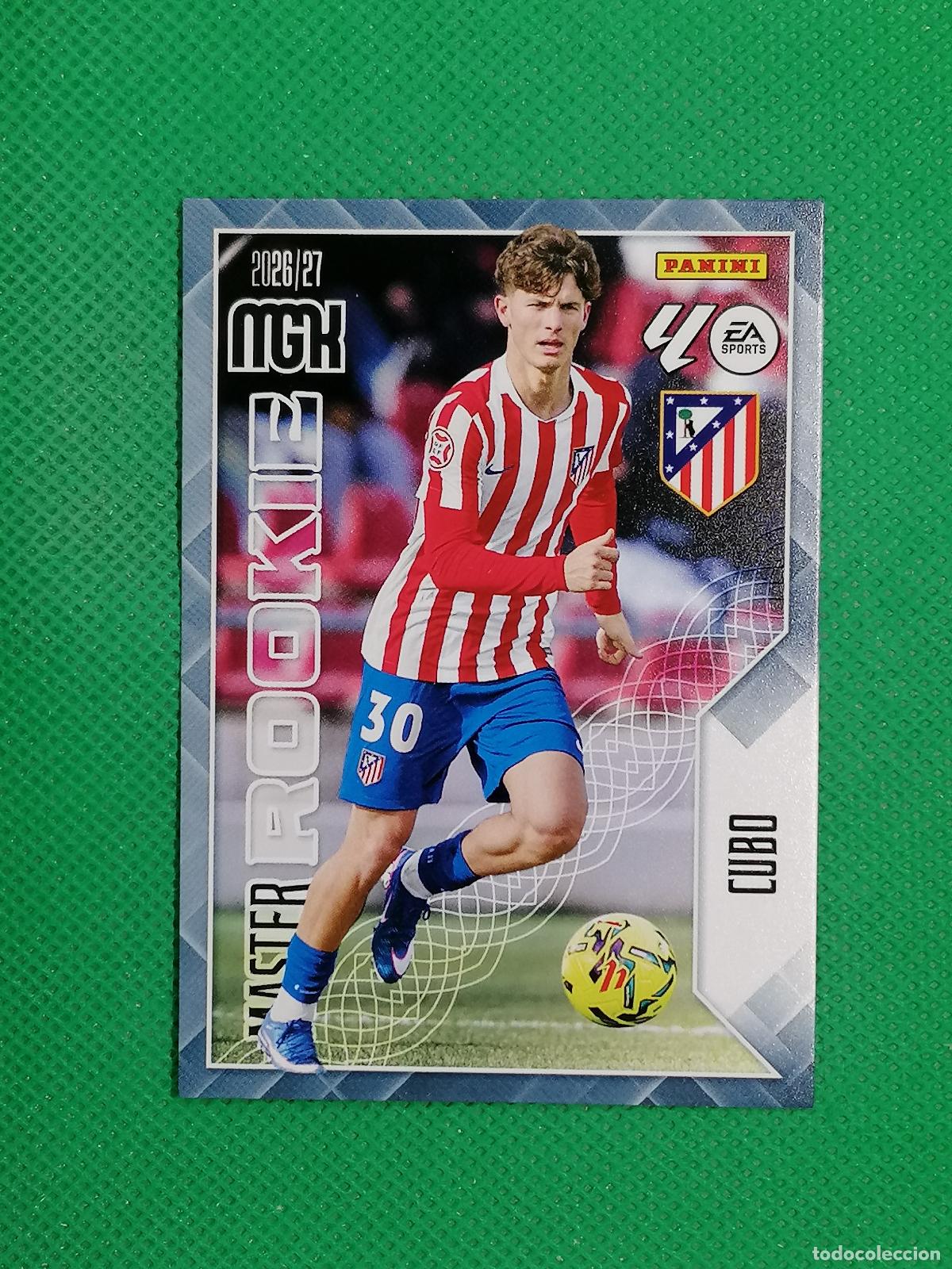 Cromos de f&uacute;tbol: 410 CUBO ATLETICO DE MADRID MASTER ROOKIE ⚽ MEGACRACKS LIGA 2026 2027 26 27 ⚽