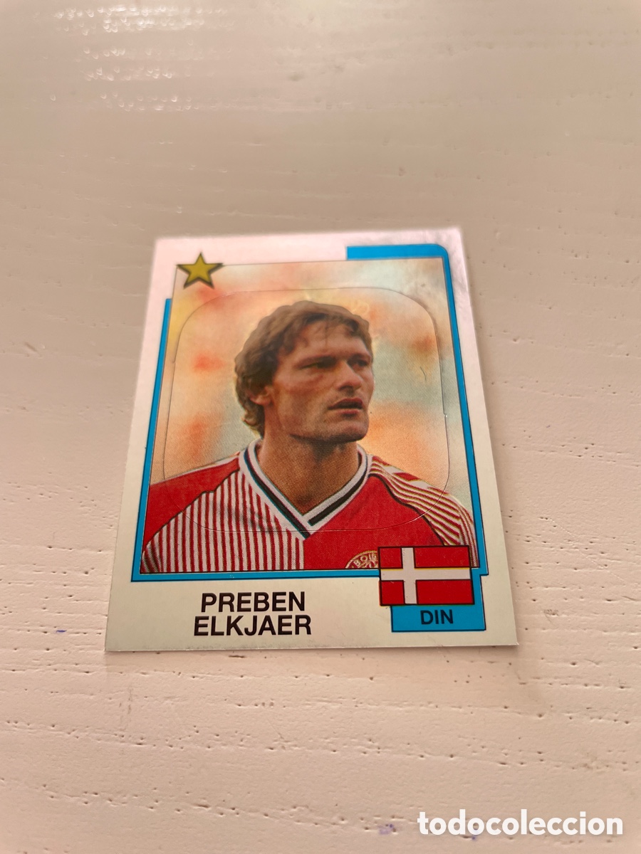 Cromos de Futebol: FUTBOL 88 cromo 204 PREBEN ELKJAER sin pegar Panini