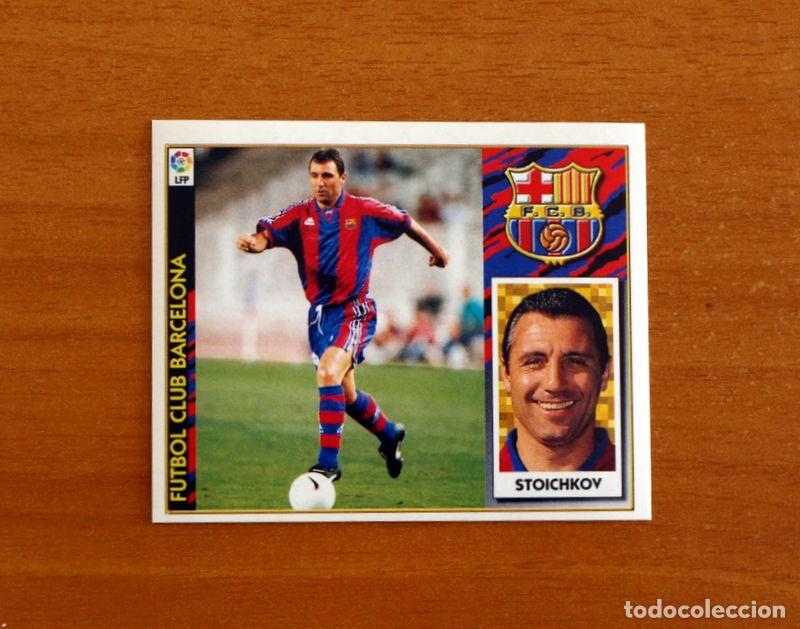 Cromos de f&uacute;tbol: F&uacute;tbol Club Barcelona - Stoichkov - Ediciones Este Liga 1997-1998, 97-98 - Nunca Pegado