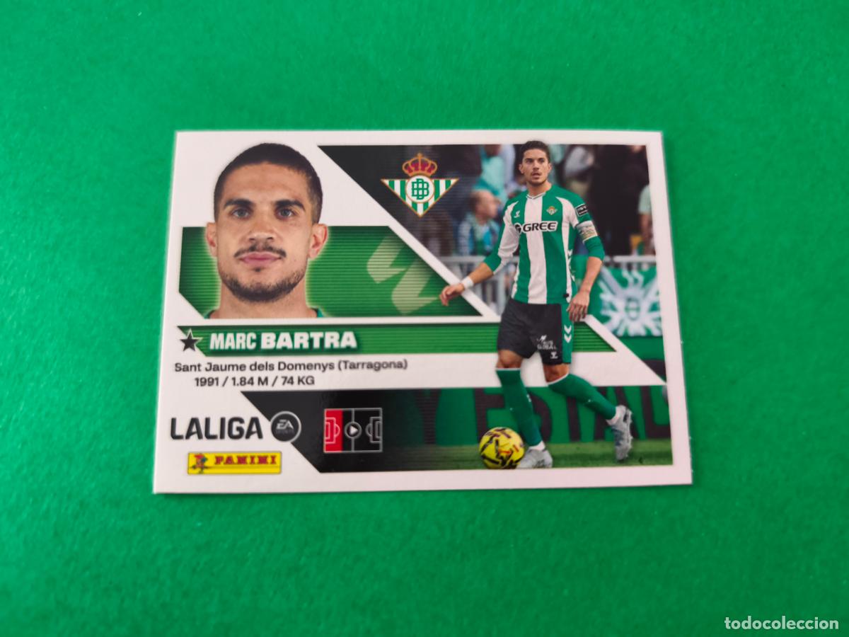 Cromos de f&uacute;tbol: CROMO FUTBOL BARTRA REAL BETIS BALOMPIE SIN PEGAR N&ordm; 7 LIGA ESTE 2026-2027/26-27